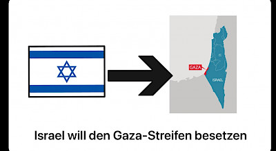 Israel will Gaza besetzen 22.05.25