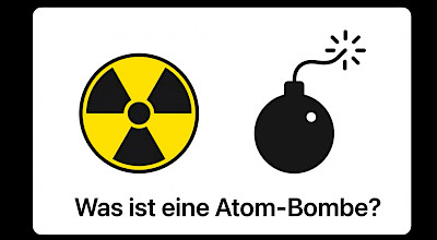 Was ist eine Atom-Bombe? Achtung: In diesem Video geht es um Tod und Zerstörung.
