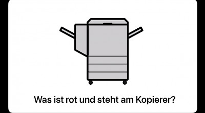 Witz des Monats Juli