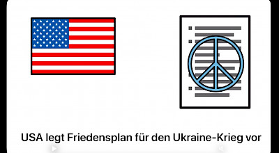 Hoffnung auf Frieden im Ukraine-Krieg 25.11.2025