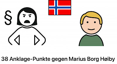 38 Anklage-Punkte gegen Marius Borg Høiby