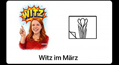 Witz im März