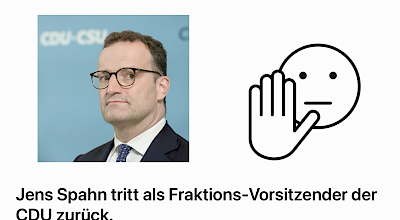 Jens Spahn: Rücktritt 19.07.2026 Jens Spahn: Rücktritt 19.07.2026